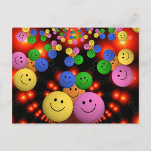 Faces Jamboree Postcard