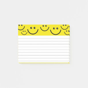 Faces, Lined Paper Post-it Notes