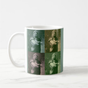 faces of 1909 mucho macho French opera singer Coffee Mug