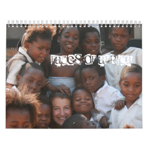 Faces of Africa - Customised - Customised Calendar