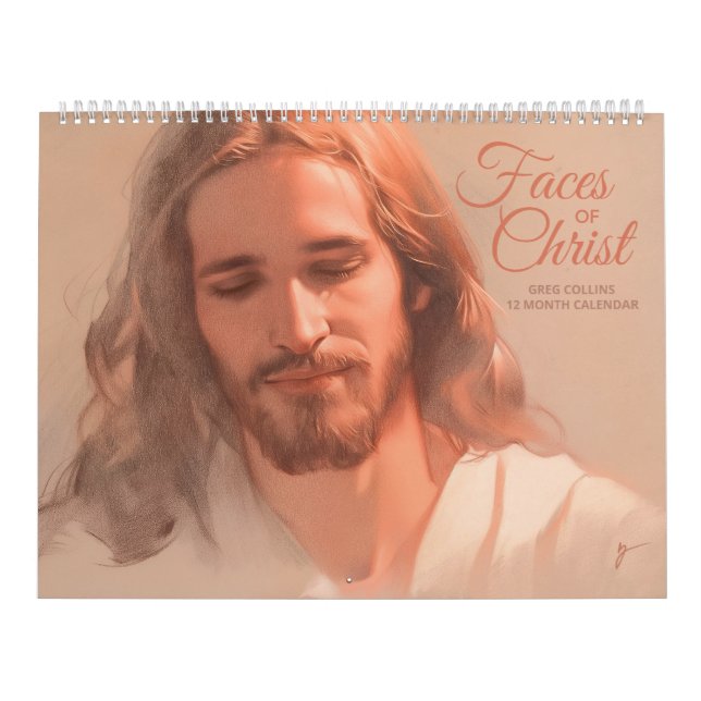 Faces of Christ Calendar (Cover)