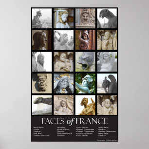 Faces of France Poster
