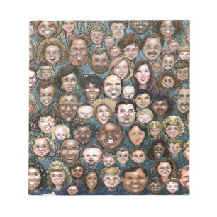 Faces of Humanity Notepad