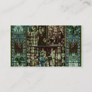 Faces of Saint Patrick Business Card