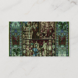 Faces of Saint Patrick Business Card