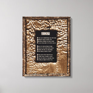 Faces of Sin Canvas Print