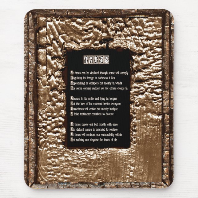 Faces of Sin Mouse Mat (Front)