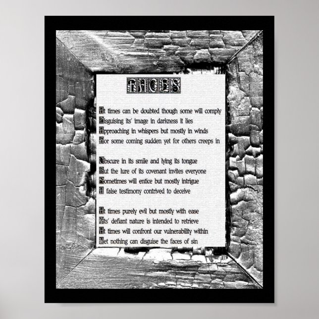 Faces of Sin Poster (Front)