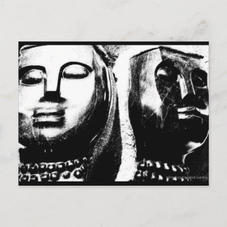 "Faces of South Africa" JTG Art Postcard