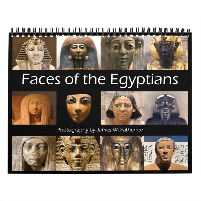 Faces of the Egyptians Calendar (Cover)