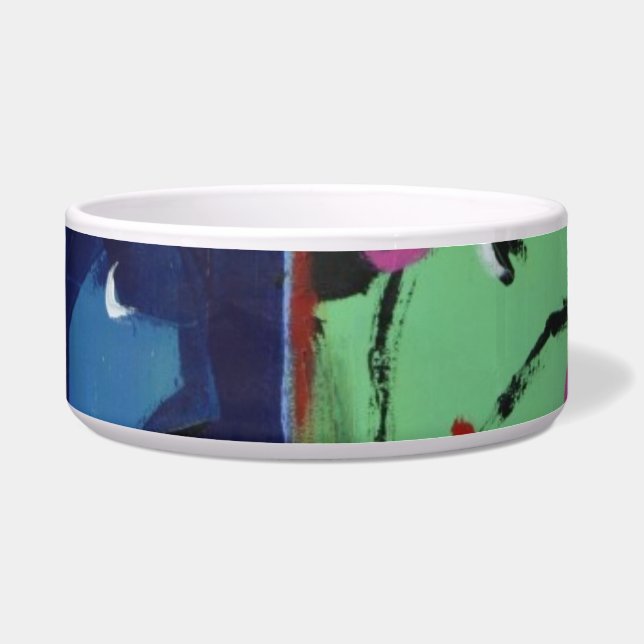Faces Pet Bowl (Front)