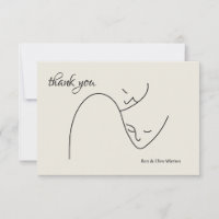 Faces Thank You Card