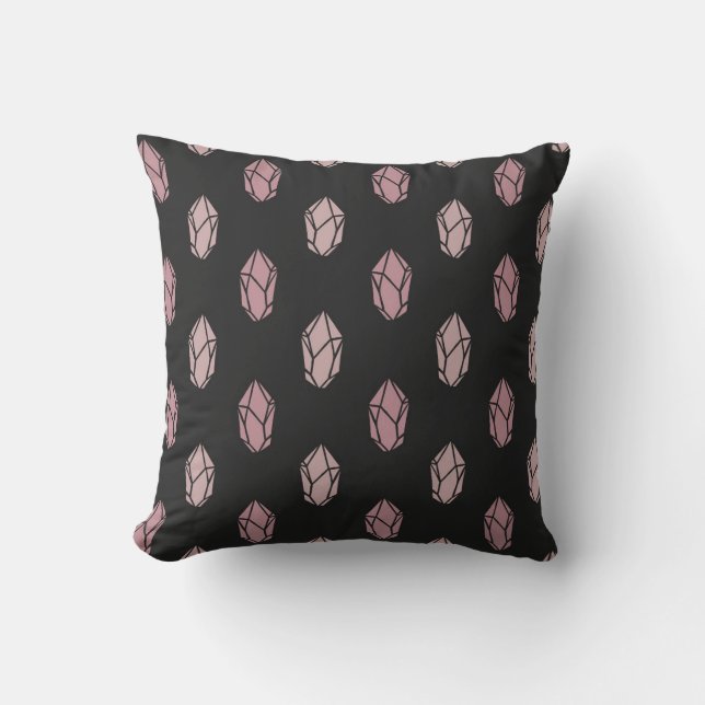 Faceted Crystal Motif Cushion (Front)