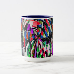 Facets Two-Tone Coffee Mug