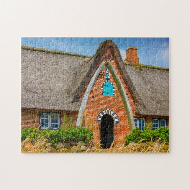 Fachwerkhaus Kiel Germany. Jigsaw Puzzle (Horizontal)
