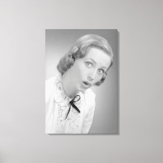 Facial Expressions Canvas Print