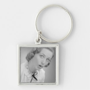 Facial Expressions Key Ring