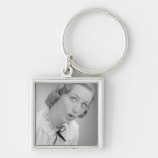 Facial Expressions Key Ring