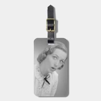 Facial Expressions Luggage Tag