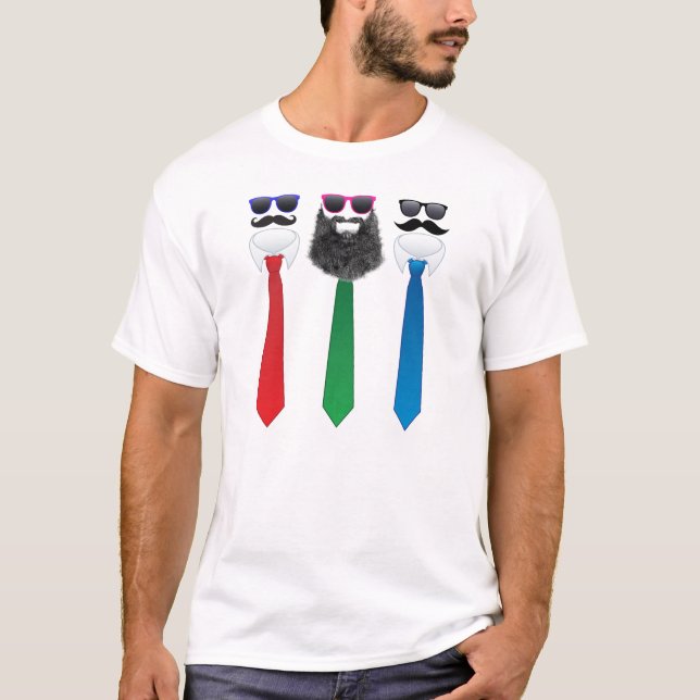 Facial Hair Club T-Shirt (Front)