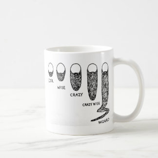 facial hair coffee mug