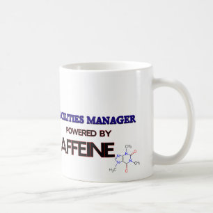 Facilities Manager Powered by caffeine Coffee Mug
