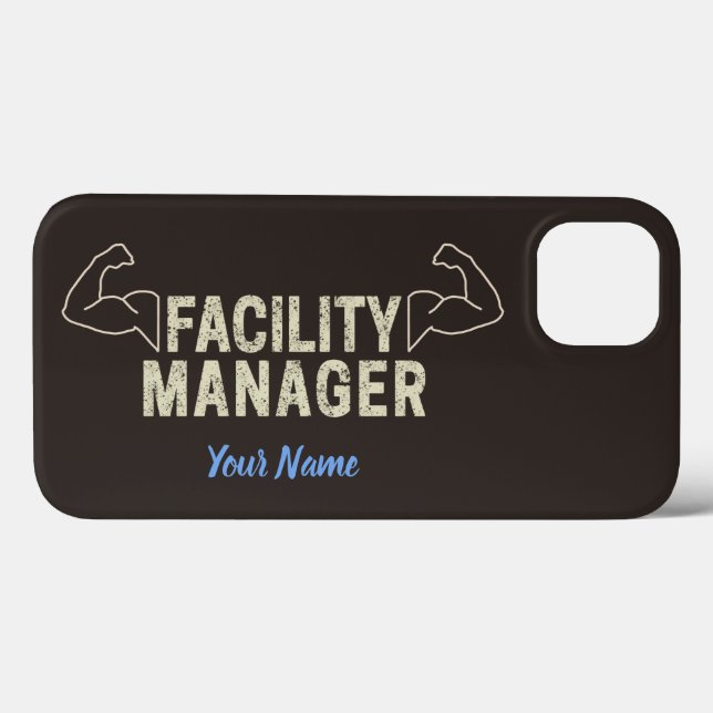 Facility Manager or Janitor and caretaker gift Case-Mate iPhone Case (Back (Horizontal))