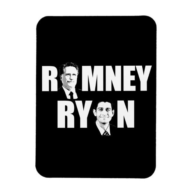 FACING ROMNEY RYAN WHITE.png Magnet (Vertical)