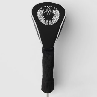 Facing Shrimp Round Crest Golf Head Cover