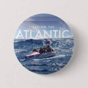 Facing the Atlantic - Round button