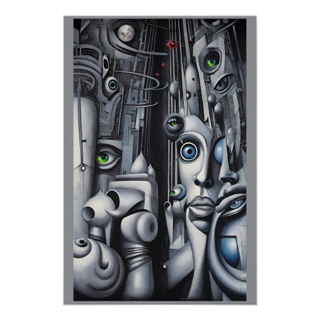 Facing the Dreamworld Poster (Front)