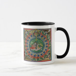 Facsimile copy of Genesis 2:22 God created Eve, fr Mug