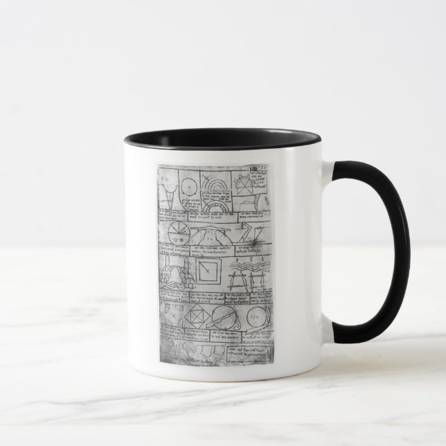 Facsimile copy of Geometrical figures Mug (Right)