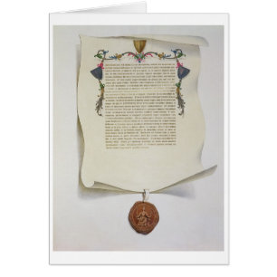 Facsimile edition of the Magna Carta, first publis