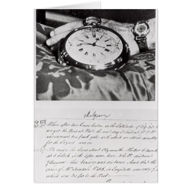 Facsimile of the Pocket Chronometer (Front)