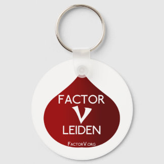 Factor V Leiden Awareness Key Ring
