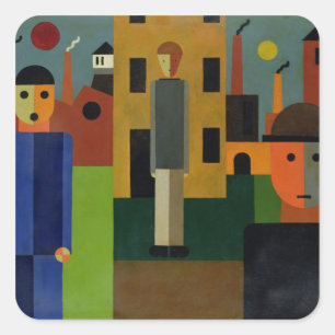 Factories, 1926 square sticker