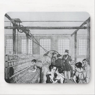 Factory Children, or Love conquerd fear Mouse Mat