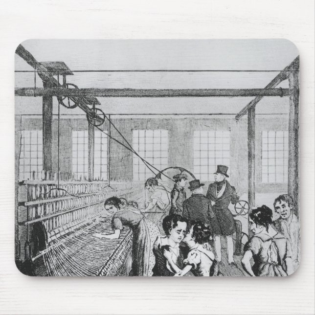 Factory Children, or Love conquerd fear Mouse Mat (Front)