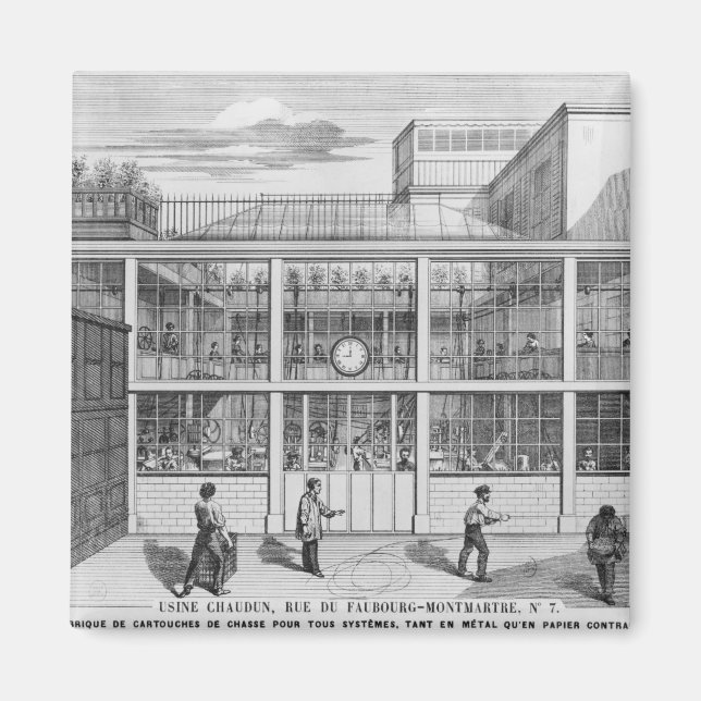 Factory for shotgun cartridges, Usine Chaudun Magnet (Front)