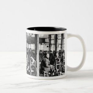 Factory run by Chinese near Chihsien, c.1930 (b/w Two-Tone Coffee Mug
