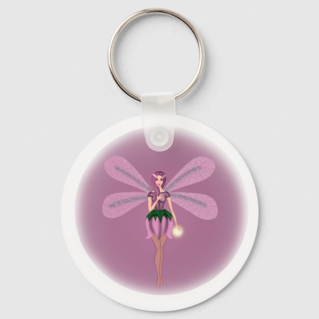 Fada da luz - Fairy of Light Key Ring (Front)