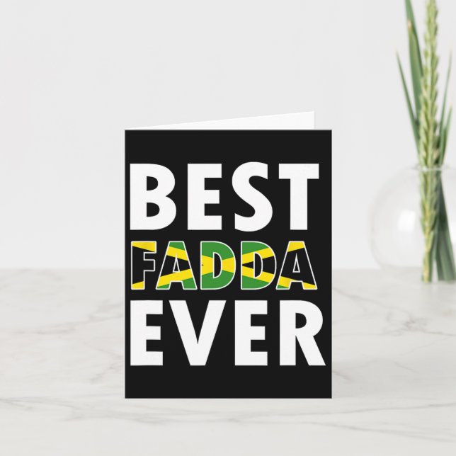 Fadda Ever Dad Daddy Father Fathers Day  Card (Front)