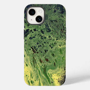 Fade Away 3 Bold Yellow Green Abstract Phone Case