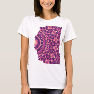 Fade Away Tiling Pattern T-Shirt