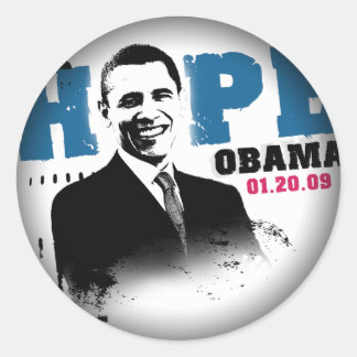 Fade to Black Round Stickers