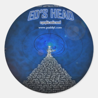Fade to Black Round Stickers - Customised