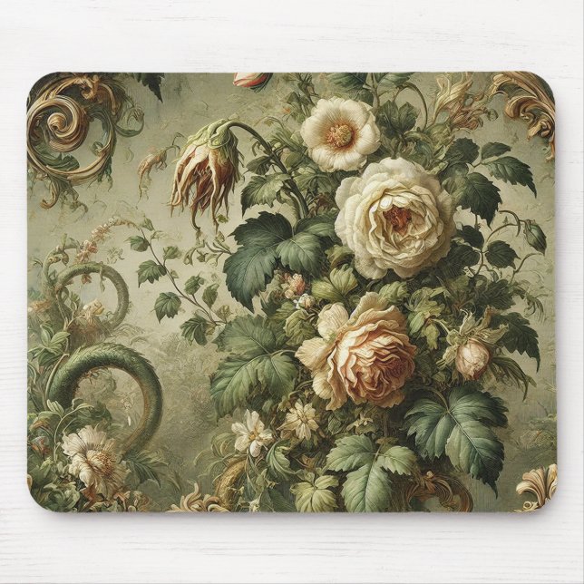 Fade to Grace – Gothic Baroque  Mouse Mat (Front)