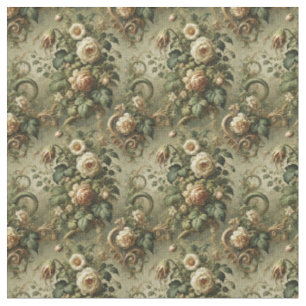 Fade to Grace – Gothic Dense Tile Fabric