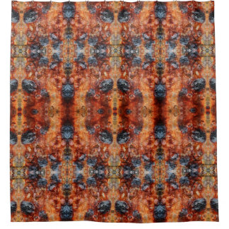 Fade to Rust Shower Curtain